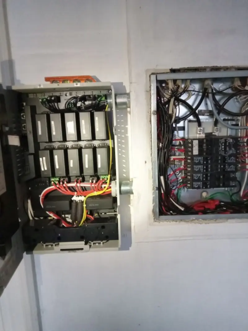 Electrical panel upgrade completed for Carbon Monoxide Detector Installation in East Bloomfield